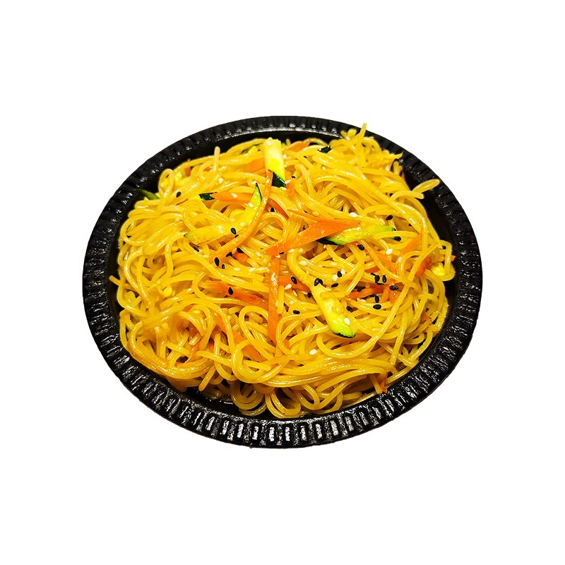 F54. Spaghetti Saltati alla Piastra con Verdure
